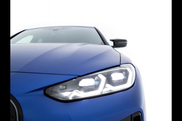 BMW i4 M50 M-Sportpack High Executive 84 kWh [ 3-Fase ] {SOH-97%} (INCL-BTW) *LUXURY-LEATHER | HARMAN/KARDON | ADAPTIVE-CRUISE | HEAD-UP | LASER-LED | BLIND-SPOT | TOP-VIEW | HEATED-SPORTSEATS | DAB+ | WIDE-COCKPIT | AMBIENT-LIGHT | NAVI-FULLMAP | ...