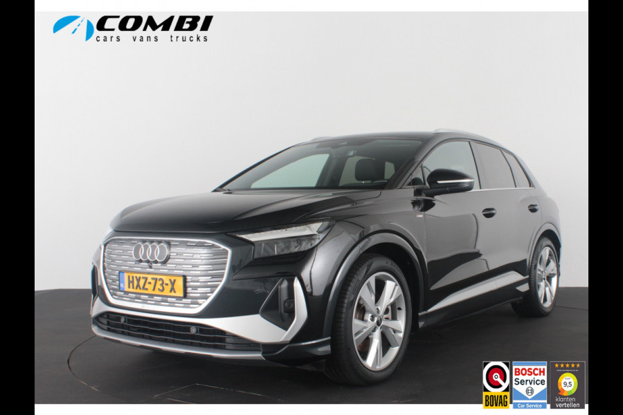 Audi Q4 e-tron 40 82 kWh S line > Camera/ Adaptief Cruise control/Stoelverwarming...