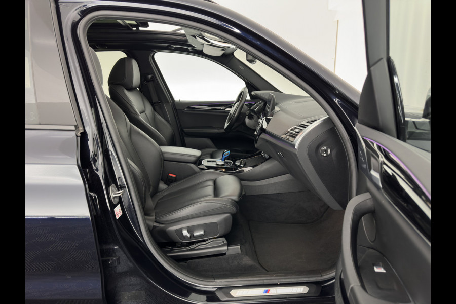 BMW iX3 Executive 80 kWh M-Sportpack Shadow-Line [ 3-Fase ] {SOH- (INCL-BTW) Aut. *PANO | LEATHER | ADAPTIVE-CRUISE | FULL-LED | BLIND-SPOT | DIGI-COCKPIT | HEATED-COMFORTSEATS | CAMERA | DAB+ | NAVI-FULLMAP | 19''ALU*