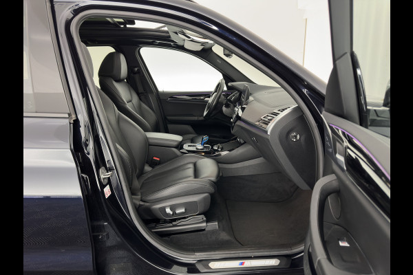 BMW iX3 Executive 80 kWh M-Sportpack Shadow-Line [ 3-Fase ] {SOH- (INCL-BTW) Aut. *PANO | LEATHER | ADAPTIVE-CRUISE | FULL-LED | BLIND-SPOT | DIGI-COCKPIT | HEATED-COMFORTSEATS | CAMERA | DAB+ | NAVI-FULLMAP | 19''ALU*