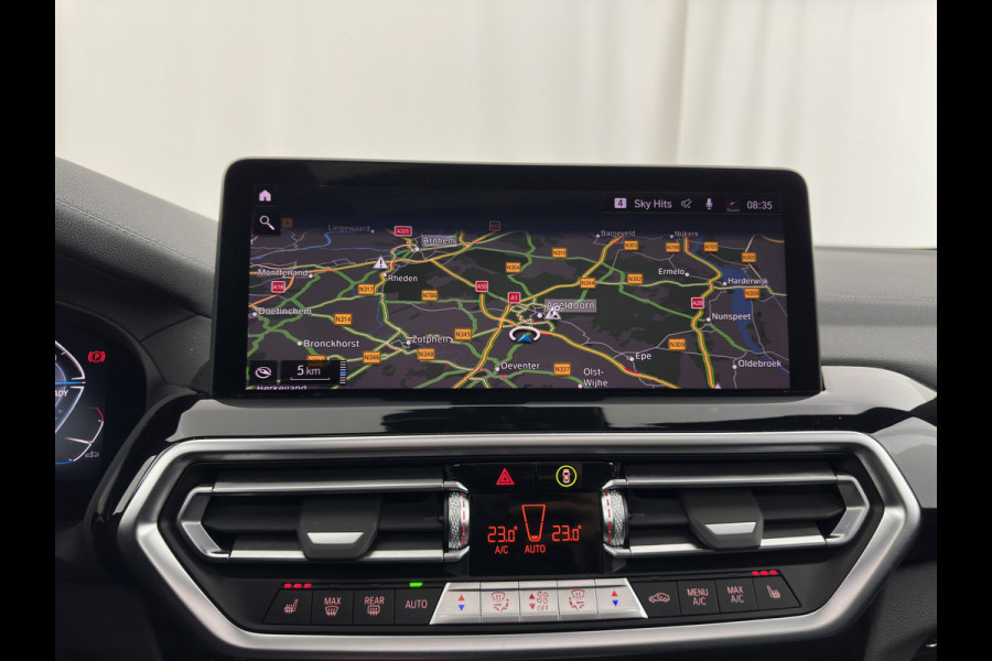 BMW iX3 Executive 80 kWh M-Sportpack Shadow-Line [ 3-Fase ] {SOH- (INCL-BTW) Aut. *PANO | LEATHER | ADAPTIVE-CRUISE | FULL-LED | BLIND-SPOT | DIGI-COCKPIT | HEATED-COMFORTSEATS | CAMERA | DAB+ | NAVI-FULLMAP | 19''ALU*