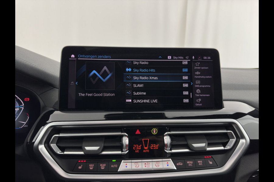 BMW iX3 Executive 80 kWh M-Sportpack Shadow-Line [ 3-Fase ] {SOH- (INCL-BTW) Aut. *PANO | LEATHER | ADAPTIVE-CRUISE | FULL-LED | BLIND-SPOT | DIGI-COCKPIT | HEATED-COMFORTSEATS | CAMERA | DAB+ | NAVI-FULLMAP | 19''ALU*