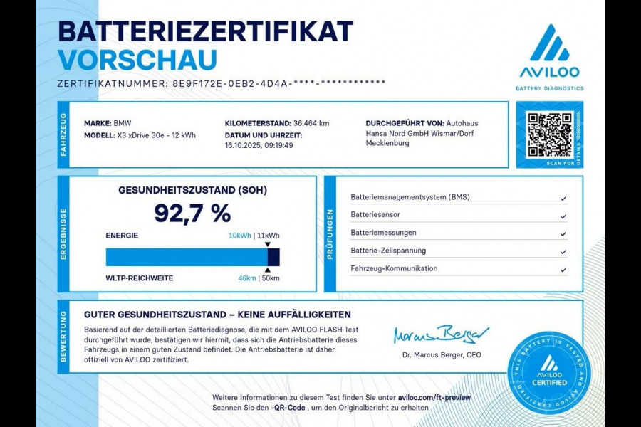 BMW X3 xDrive30e M-SPORT ** LED, NAVI+, PANORAMA, TREKH, KEYLESS, HuD, 19-inch LMV ** 1e EIG - UNFALLFREI - BMW GAR ** ** INFORMEER OOK NAAR ONZE AANTREKKELIJKE FINANCIAL-LEASE TARIEVEN **