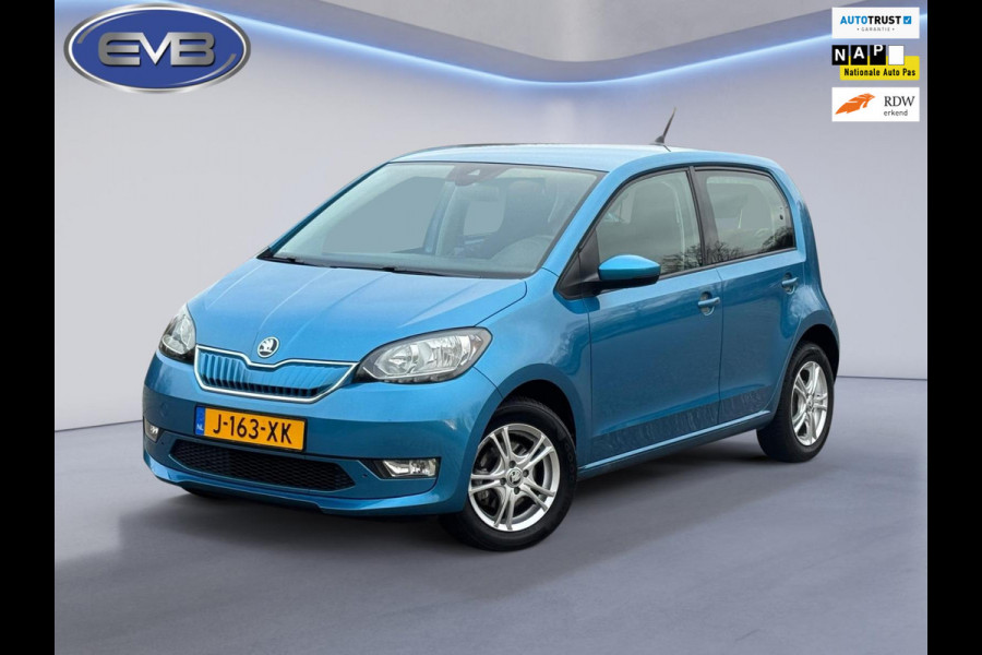 Škoda Citigo e-iV EV Style, stoel- voorruit verwarming,parkeersensoren, 16 inch, NL auto met nationale auto pas