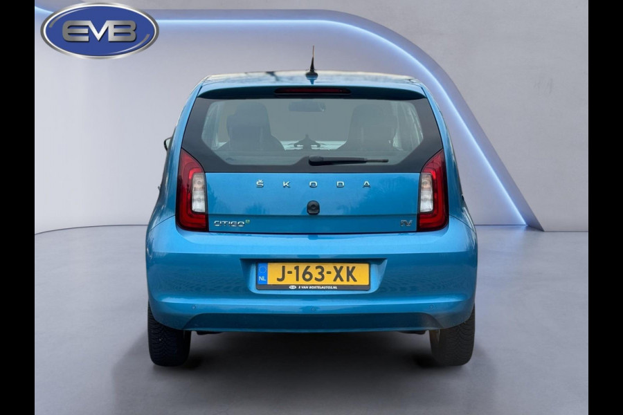 Škoda Citigo e-iV EV Style, stoel- voorruit verwarming,parkeersensoren, 16 inch, NL auto met nationale auto pas
