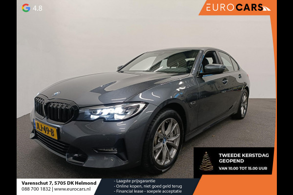 BMW 3-serie 330e Sport Line 292 pk Aut Airco ECC Cruise Control Stoelverwarming Live Cockpit Pro PDC VA + Camera Full LED