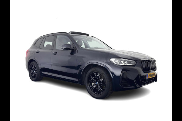 BMW iX3 Executive 80 kWh M-Sportpack Shadow-Line [ 3-Fase ] {SOH- (INCL-BTW) Aut. *PANO | LEATHER | ADAPTIVE-CRUISE | FULL-LED | BLIND-SPOT | DIGI-COCKPIT | HEATED-COMFORTSEATS | CAMERA | DAB+ | NAVI-FULLMAP | 19''ALU*