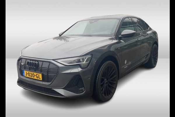 Audi e-tron Sportback 50 quattro S edition 71 kWh / SOH 94,4% / Trekhaak / Panoramadak / Camera / Luchtvering / 20'' / Leder&Alcantara / DAB / ACC / Navigatie / Stoelverwarming