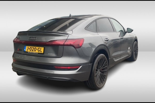 Audi e-tron Sportback 50 quattro S edition 71 kWh / SOH 94,4% / Trekhaak / Panoramadak / Camera / Luchtvering / 20'' / Leder&Alcantara / DAB / ACC / Navigatie / Stoelverwarming