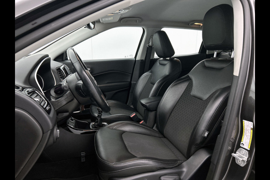 Jeep Compass 1.4 MultiAir Night Eagle(NL-auto, Goed OnderH, Navi, Camera, Parkeersensoren, Leer, Cruise Con, Climate Con, Etc)