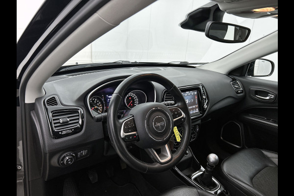 Jeep Compass 1.4 MultiAir Night Eagle(NL-auto, Goed OnderH, Navi, Camera, Parkeersensoren, Leer, Cruise Con, Climate Con, Etc)