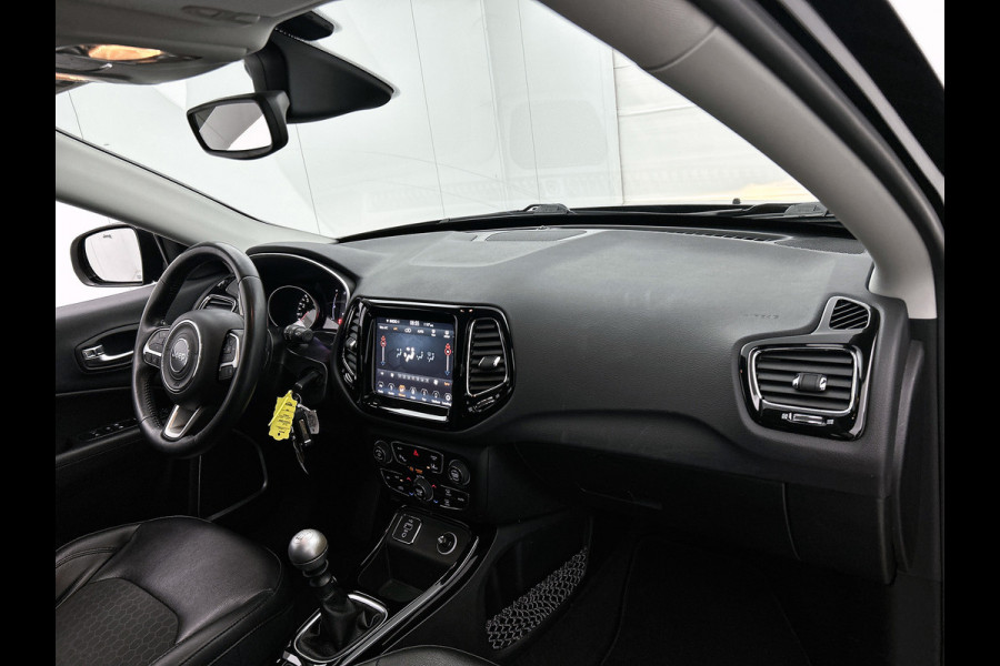 Jeep Compass 1.4 MultiAir Night Eagle(NL-auto, Goed OnderH, Navi, Camera, Parkeersensoren, Leer, Cruise Con, Climate Con, Etc)