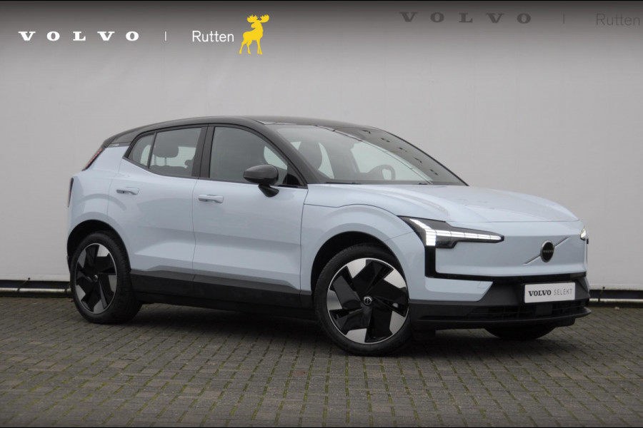 Volvo EX30 272PK Ext. Range Plus / Adaptieve Cruise Control/ Dodehoek Detectie / Parkeersensoren voor en achter/ Achteruitrijcamera/ Warmtepomp/ Google Services/W