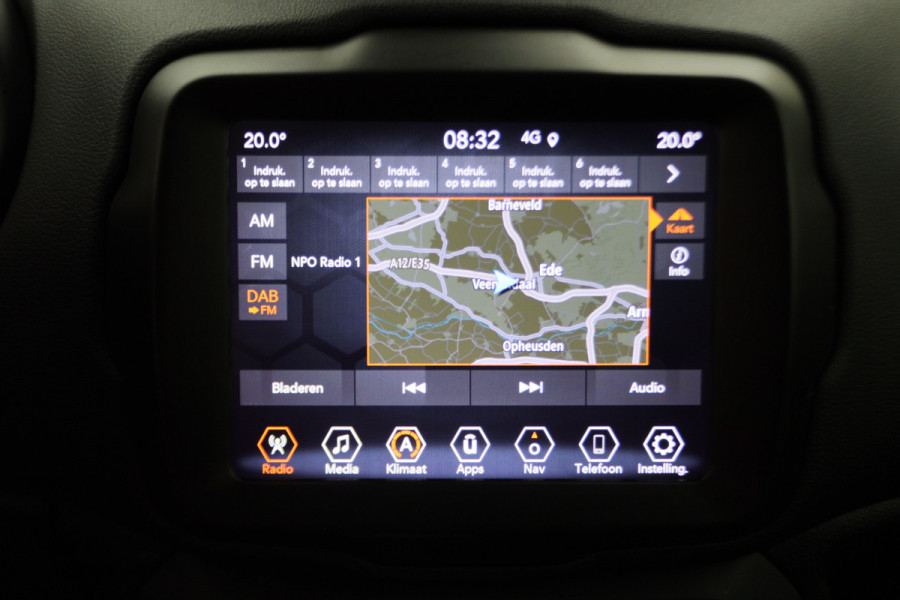 Jeep Renegade 4xe 240 Plug-in Hybrid Electric S Camera, Apple Carplay, ACC, Keyless, Dodehoeksensor, 19"