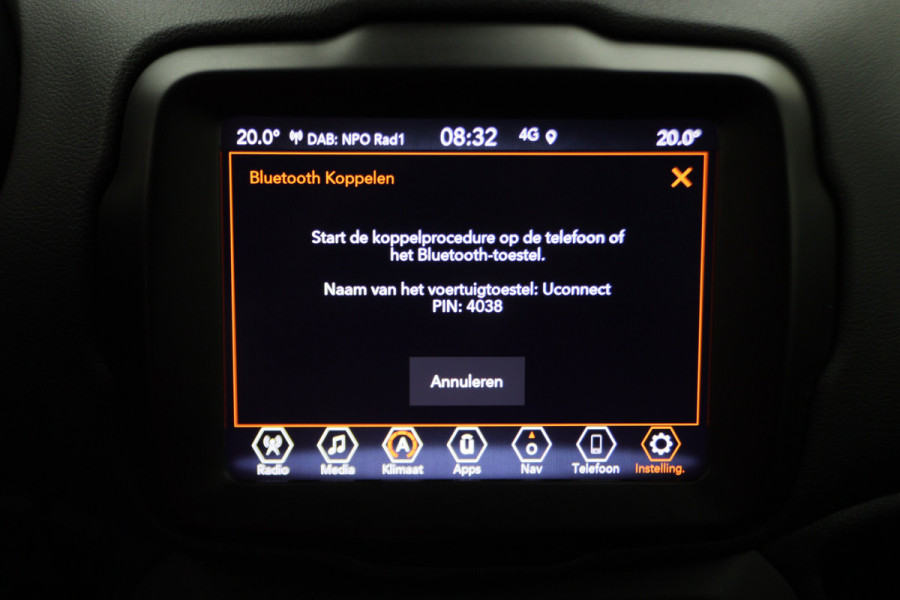Jeep Renegade 4xe 240 Plug-in Hybrid Electric S Camera, Apple Carplay, ACC, Keyless, Dodehoeksensor, 19"