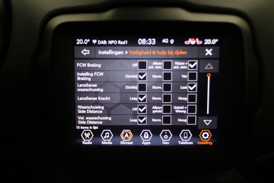 Jeep Renegade 4xe 240 Plug-in Hybrid Electric S Camera, Apple Carplay, ACC, Keyless, Dodehoeksensor, 19"