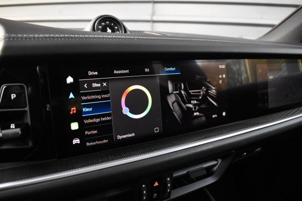 Porsche Cayenne 3.0 E-Hybrid 470pk SportDesign | Pano | Bijrij. Display | Matrix | ACC | 22'' Wielen | Trekhaak | Achterasbest. | Bose |