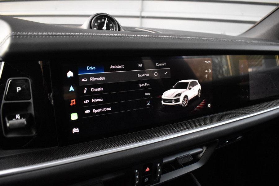 Porsche Cayenne 3.0 E-Hybrid 470pk SportDesign | Pano | Bijrij. Display | Matrix | ACC | 22'' Wielen | Trekhaak | Achterasbest. | Bose |
