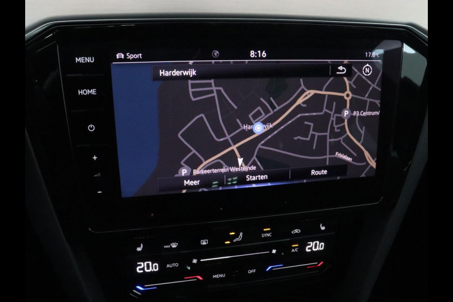 Volkswagen Passat 1.5 TSI R-Line | Nappaleder | Stoelverwarming | Camera | Carplay | Massage | Memory | Side Assist | Navigatie | Matrix LED | Adaptive cruise