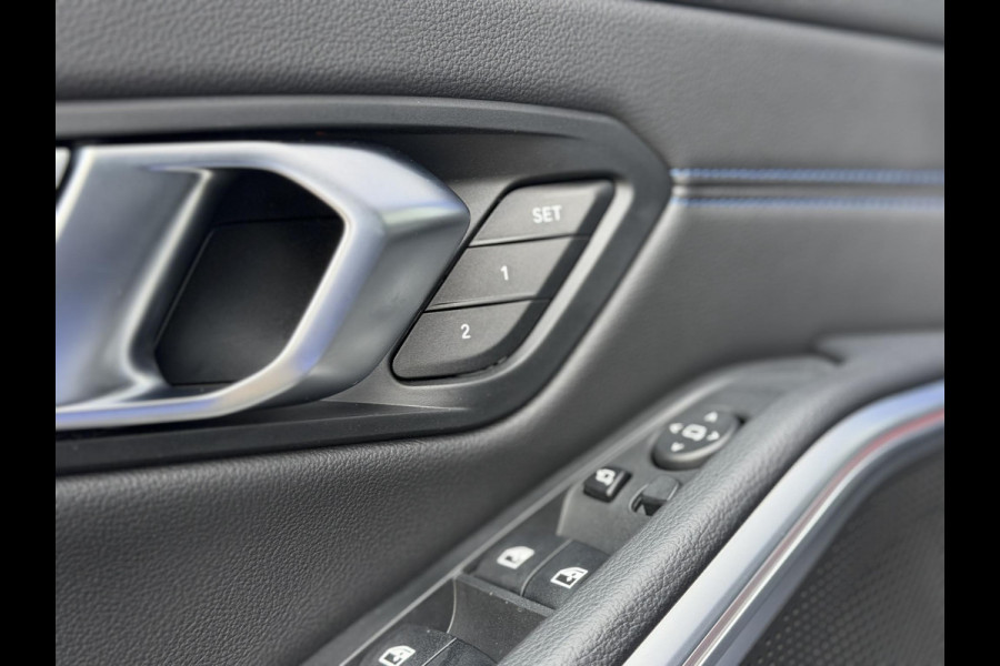 BMW 3-serie 320e High Ex. M-Sport Pro |M-Seats|Memory|Ad. M onderstel|19"|Cam|HiFi