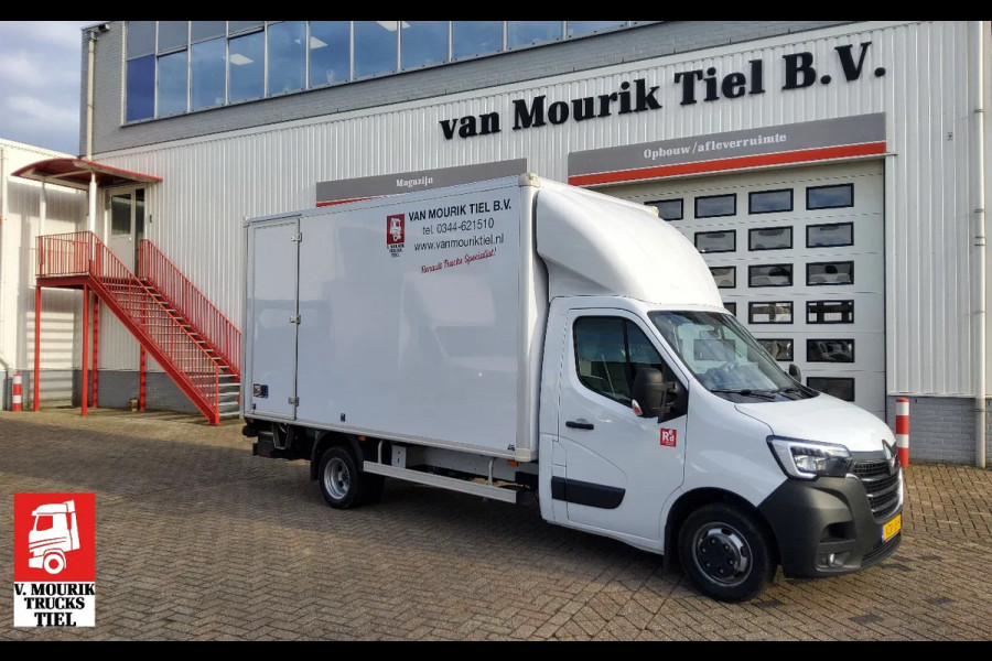 Renault Master 165.35 BAK-KLEP DUBBELLUCHT - EURO 6 - LAADBAK INW. 4.40 METER - TREKHAAK - VZR-15-H