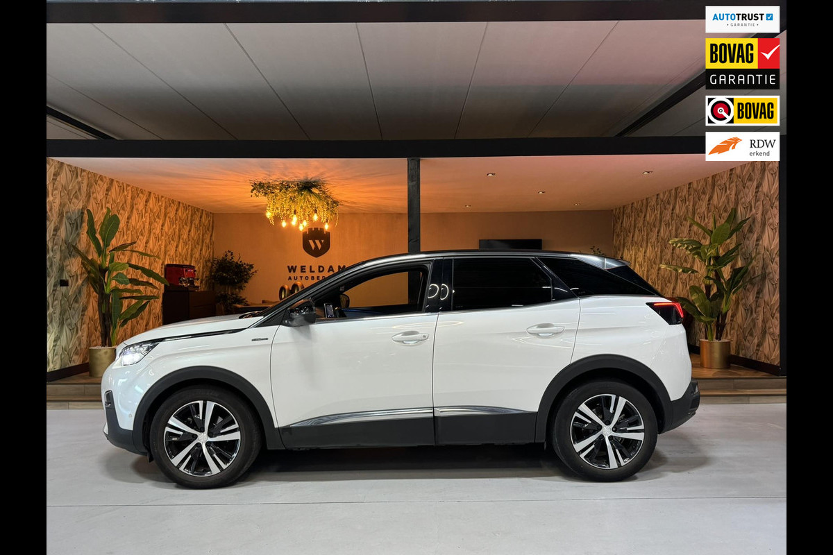 Peugeot 3008 1.6 THP GT Line Garantie Afn. Trekhaak 360 Camera Blindspot Carplay Sfeer Cruise Clima Navi Led Lane Rijklaar