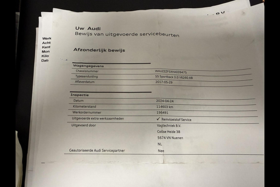 Audi S5 Sportback *JD-2*460PK*WAGNER*CTS*KW*CARBON*PANO*KUIP*HUD*DAB