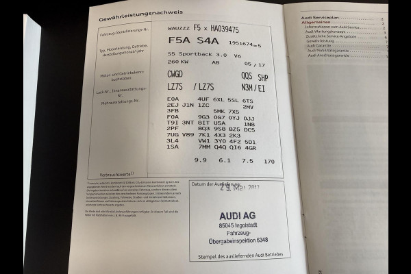 Audi S5 Sportback *JD-2*460PK*WAGNER*CTS*KW*CARBON*PANO*KUIP*HUD*DAB