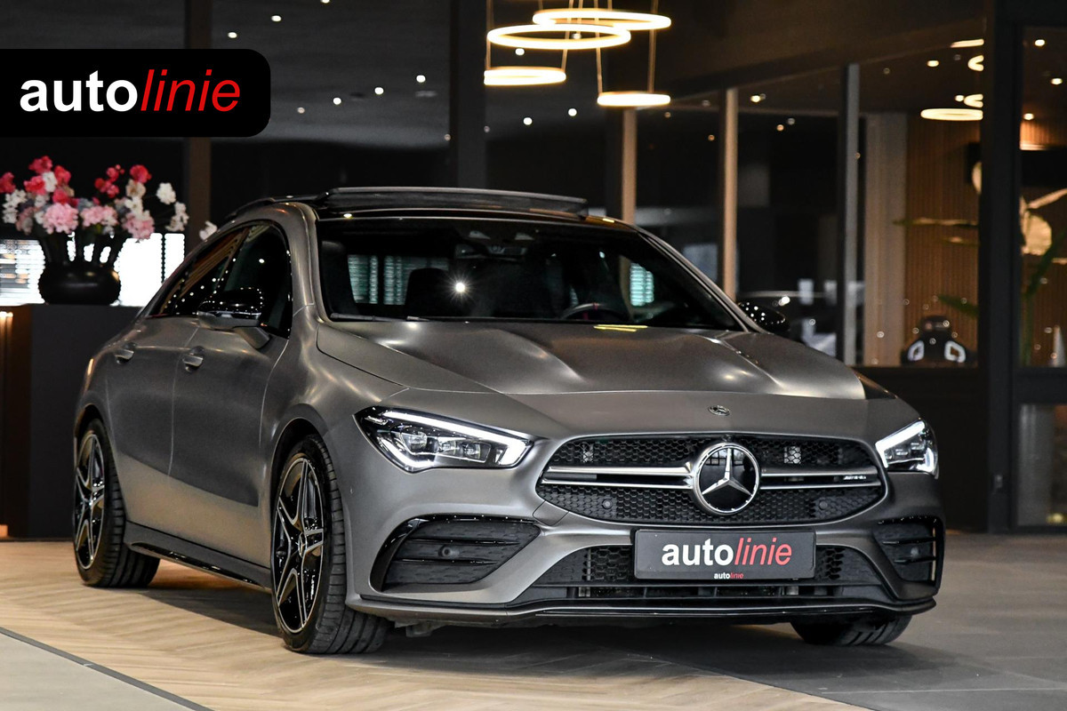 Mercedes-Benz CLA-Klasse 35 AMG 4MATIC. Pano, Distro+, 360, Multibeam, Sfeer, Dodeh, CarPlay!