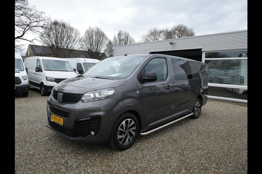 Fiat Scudo 2.0 MultiJet 145PK, L3, Dubbel cabine, Airco, Automaat, Marge-auto