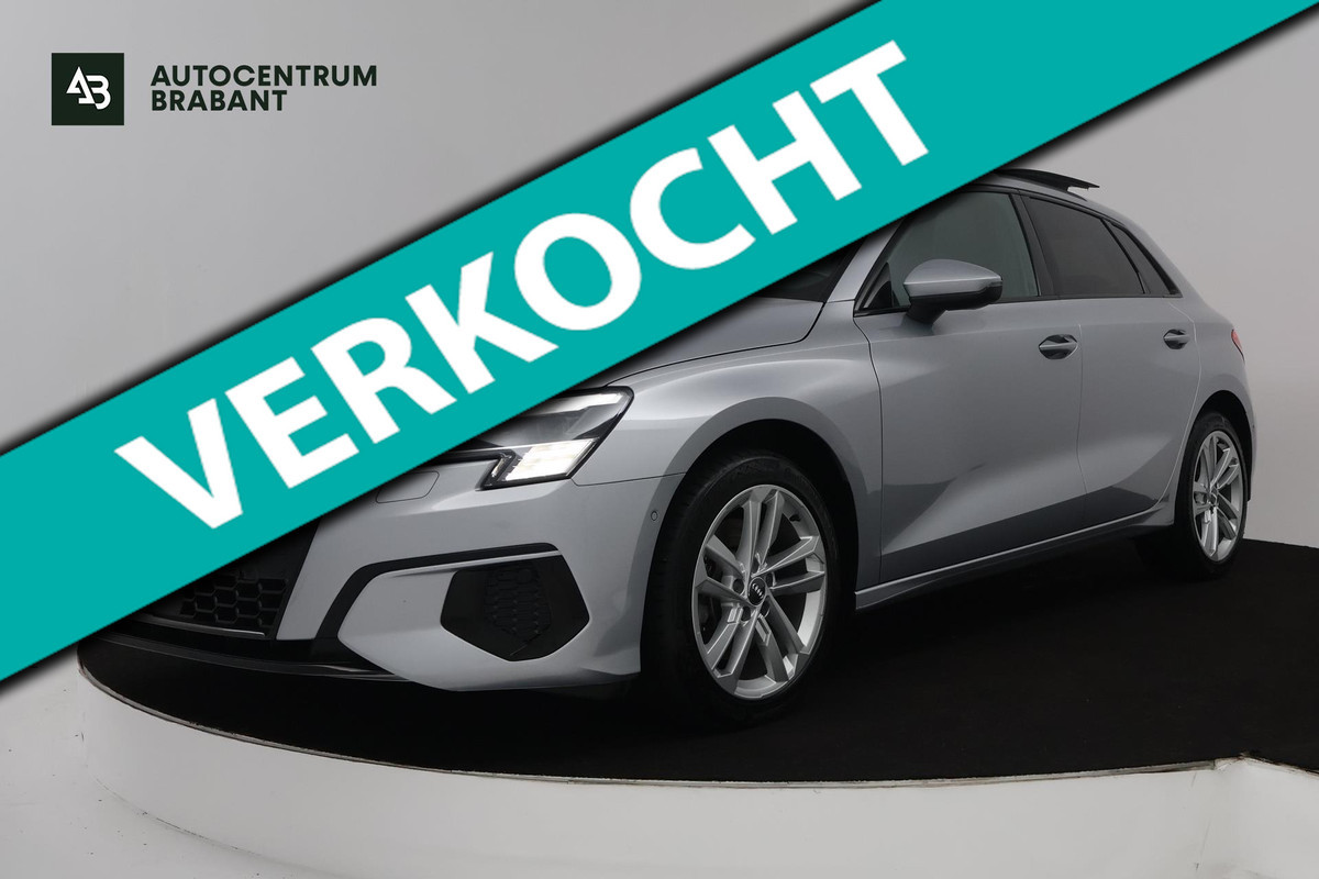 Audi A3 Sportback 35 TFSI Sport edition (PANORAMADAK, HEAD-UP, ELEKTR STOELEN, SFEERVERLICHTING, STOELVERWARMING, CAMERA)