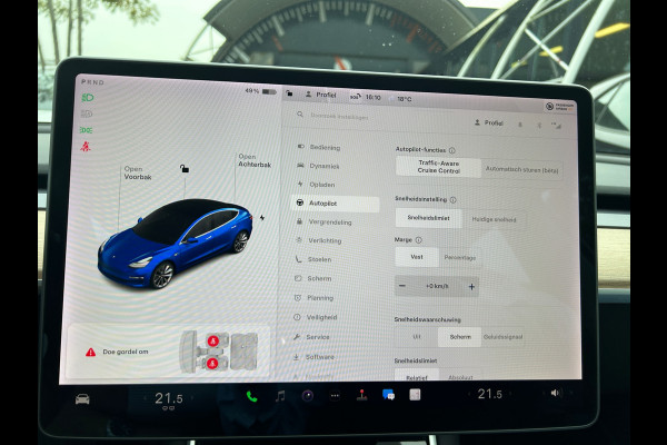 Tesla Model 3 Long Range AWD 75 kWh 88% SOH Trekhaak (fiets) Rijklaarprijs!