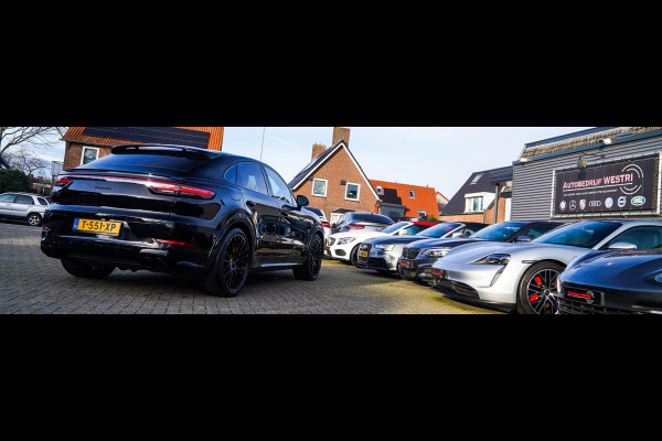 Porsche Cayenne Coupé 3.0 E-Hybrid Platinum Edition | Sport Design | Massage | Adaptieve cruise | Dealer onderhouden | 22 inch |