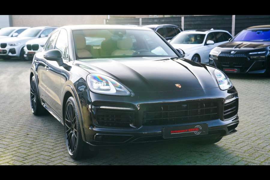 Porsche Cayenne Coupé 3.0 E-Hybrid Platinum Edition | Sport Design | Massage | Adaptieve cruise | Dealer onderhouden | 22 inch |
