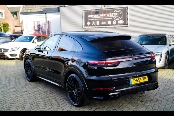 Porsche Cayenne Coupé 3.0 E-Hybrid Platinum Edition | Sport Design | Massage | Adaptieve cruise | Dealer onderhouden | 22 inch |