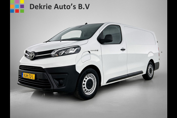 Toyota PROACE Electric Worker L2 Extra Range 75KWh +/-330KM / 3Pers. / Navigatie / Airco / Bedrijfswagen inrichting / Apk 02-2027