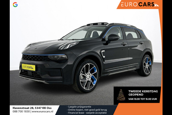 Lynk & Co 01 1.5 261pk PHEV Panoramadak Navigatie Apple Carplay/Android Auto Adaptibe Cruise Control Parkeersensoren Virtual Cockpit Ledverlichting Lane Assist Side Assist Climate Control