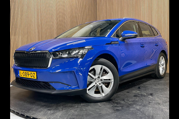 Škoda ENYAQ iV 80|GROTE ACCU|93%SOH|PANO|LEDER|ANDROID/APPLE CARPLAY|CAMERA|NAVI|STOEL+STUURVERWARMING|NL-AUTO|NAP|1e EIG|IN.BTW|
