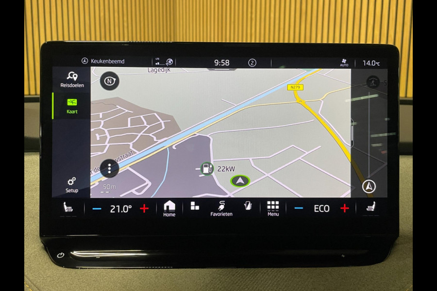 Škoda ENYAQ iV 80|GROTE ACCU|93%SOH|PANO|LEDER|ANDROID/APPLE CARPLAY|CAMERA|NAVI|STOEL+STUURVERWARMING|NL-AUTO|NAP|1e EIG|IN.BTW|