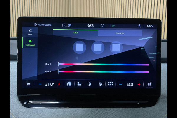 Škoda ENYAQ iV 80|GROTE ACCU|93%SOH|PANO|LEDER|ANDROID/APPLE CARPLAY|CAMERA|NAVI|STOEL+STUURVERWARMING|NL-AUTO|NAP|1e EIG|IN.BTW|