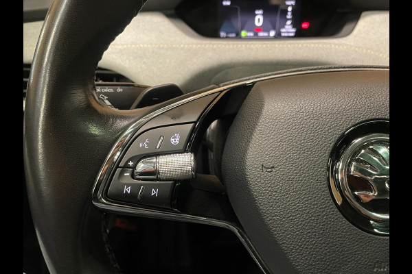 Škoda ENYAQ iV 80|GROTE ACCU|93%SOH|PANO|LEDER|ANDROID/APPLE CARPLAY|CAMERA|NAVI|STOEL+STUURVERWARMING|NL-AUTO|NAP|1e EIG|IN.BTW|