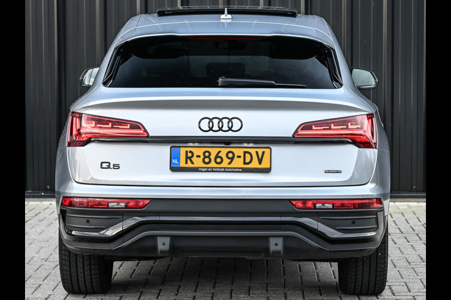 Audi Q5 40 TDI quattro S edition · Keyless · B&O sound · 360 Camera · Led matrix · Ambiance verlichting · Memory seats · Stuurverwarming