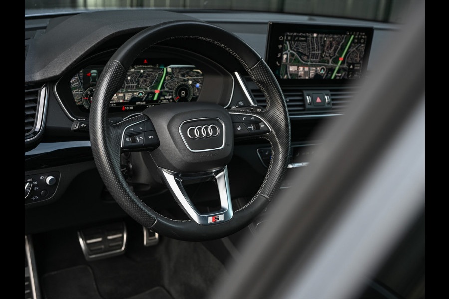 Audi Q5 40 TDI quattro S edition · Keyless · B&O sound · 360 Camera · Led matrix · Ambiance verlichting · Memory seats · Stuurverwarming