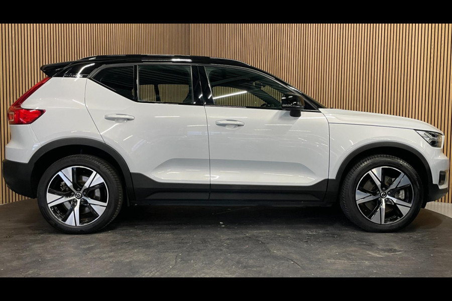 Volvo XC40 Recharge P8 AWD R-Design|90%SOH|TREKHAAK|1/2 LEDER|STOEL+STUURVERWARMING|ACC|CARPLAY|CLIMA+CRUISE|NL|NAP|IN.BTW|1e EIG|