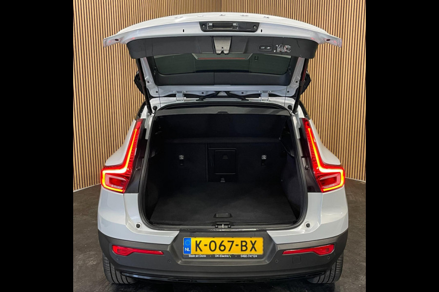Volvo XC40 Recharge P8 AWD R-Design|90%SOH|TREKHAAK|1/2 LEDER|STOEL+STUURVERWARMING|ACC|CARPLAY|CLIMA+CRUISE|NL|NAP|IN.BTW|1e EIG|