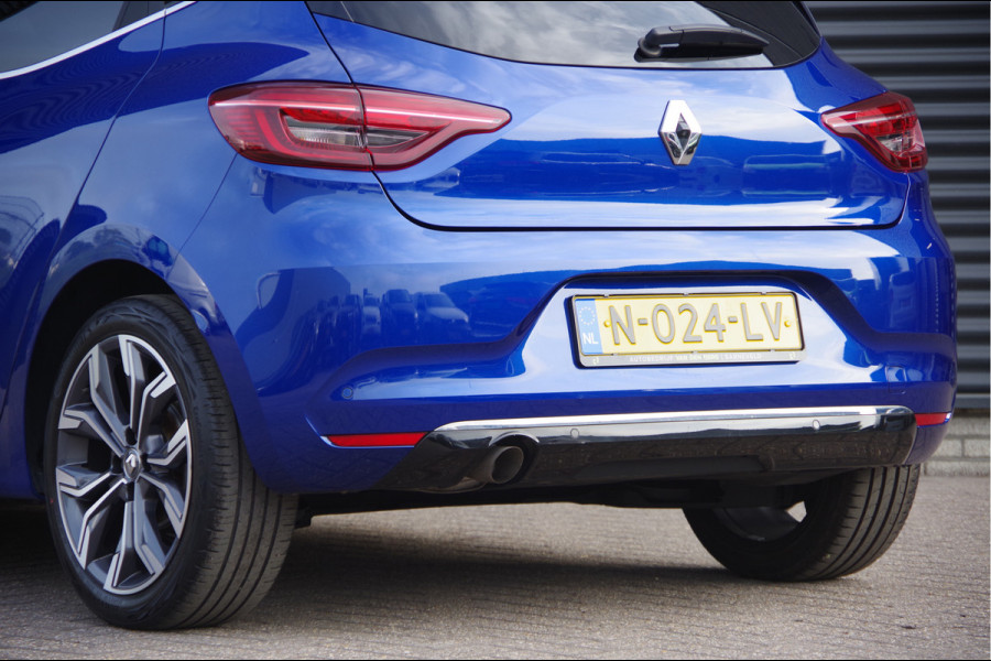 Renault Clio 1.3 TCe Initiale Paris 131PK AUT. LED, LEDER, KEYLESS, CAMERA, STOEL/STUURVERWARMING, NAVI, CRUISE, CLIMA