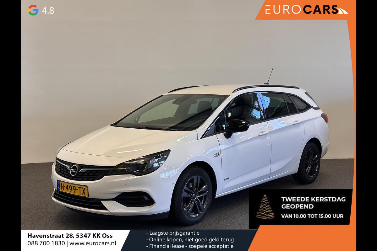 Opel Astra Sports Tourer 1.2 Design & Tech | Full LED | Climate Control | Navigatie | Apple Carplay/Android Auto | PDC V+A | Camera | Cruise Control | AGR Comfortstoel | Lane Assist | Privacy Glass | Gloss Black Pack