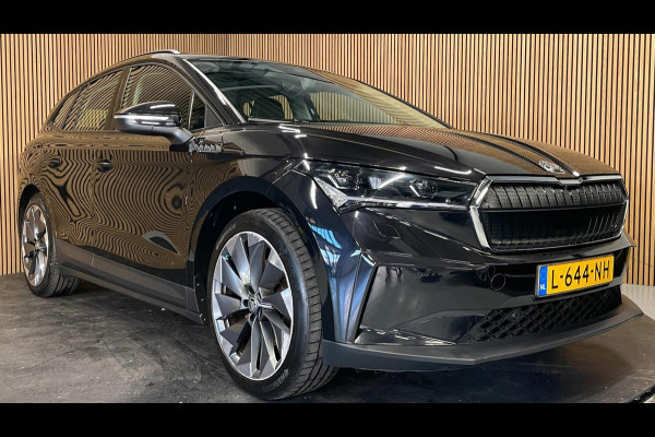 Škoda ENYAQ iV 60|90% SOH|VOLLEDER|PANO|ANDROID AUTO/APPLE CARPLAY|CAMERA|NAVIGATIE|STUURVERWARMING|NL-AUTO|NAP|1e EIG|INCL.BTW|