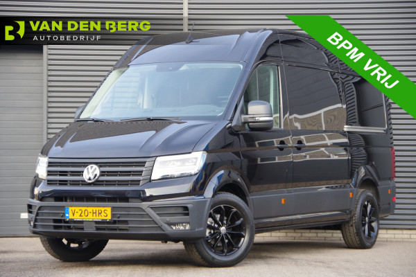 Volkswagen Crafter 35 2.0 TDI L3H3 177PK AUT. 2X SCHUIFDEUR, LED, TREKHAAK, STOELVERWARMING, CAMERA, NAVI, CRUISE, AIRCO, PARKEERSENSOREN, NIEUW!