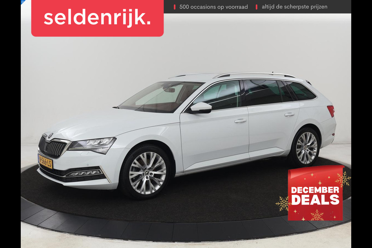 Škoda Superb 1.4 TSI iV Business Edition Plus | Trekhaak | Leder/Alcantara | Adaptive cruise | Stoelverwarming | Canton Sound | Camera | Carplay | Navigatie | Keyless | Full LED | Virtual Cockpit | PHEV | Plug In
